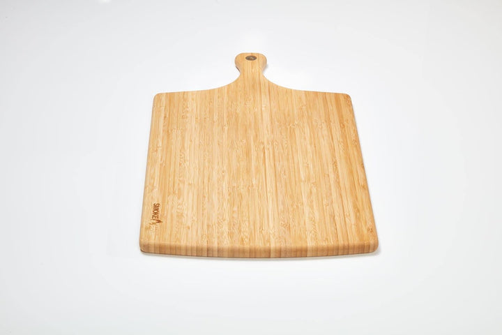 smokemax® L Plate Servierbrett (ca. 59x33x2cm), Schneidebrett, Designbrett aus natürlichen Bambushol