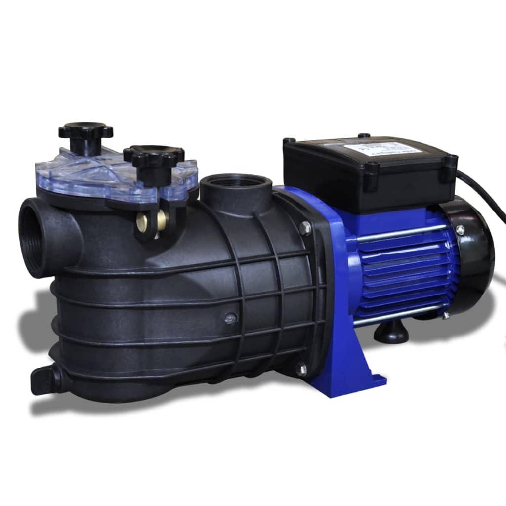 vidaXL Schwimmbadpumpe 500W Elektronik Pumpe Umwälzpumpe Poolpumpe Filterpumpe 9000 l/h, 9000 l/h