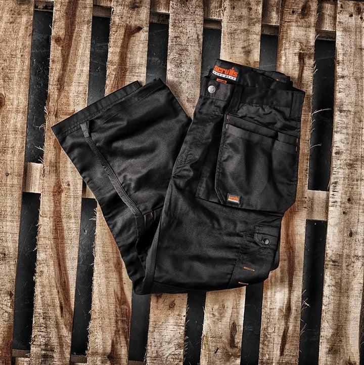 Scruffs Arbeitshose „Worker Plus“, schwarz 54S / 26 (T51791) 54S / 26 Schwarz, 54S / 26 Schwarz