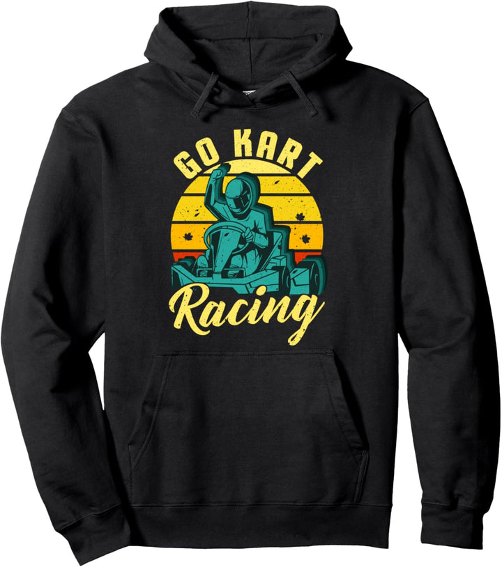 Go Kart Racing Karting Pullover Hoodie