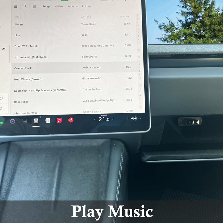Handschuhfach USB Hub für Tesla 2024-26 Model 3 Highland & 2025-26 Model Y Juniper,4-in-1 Handschuhb