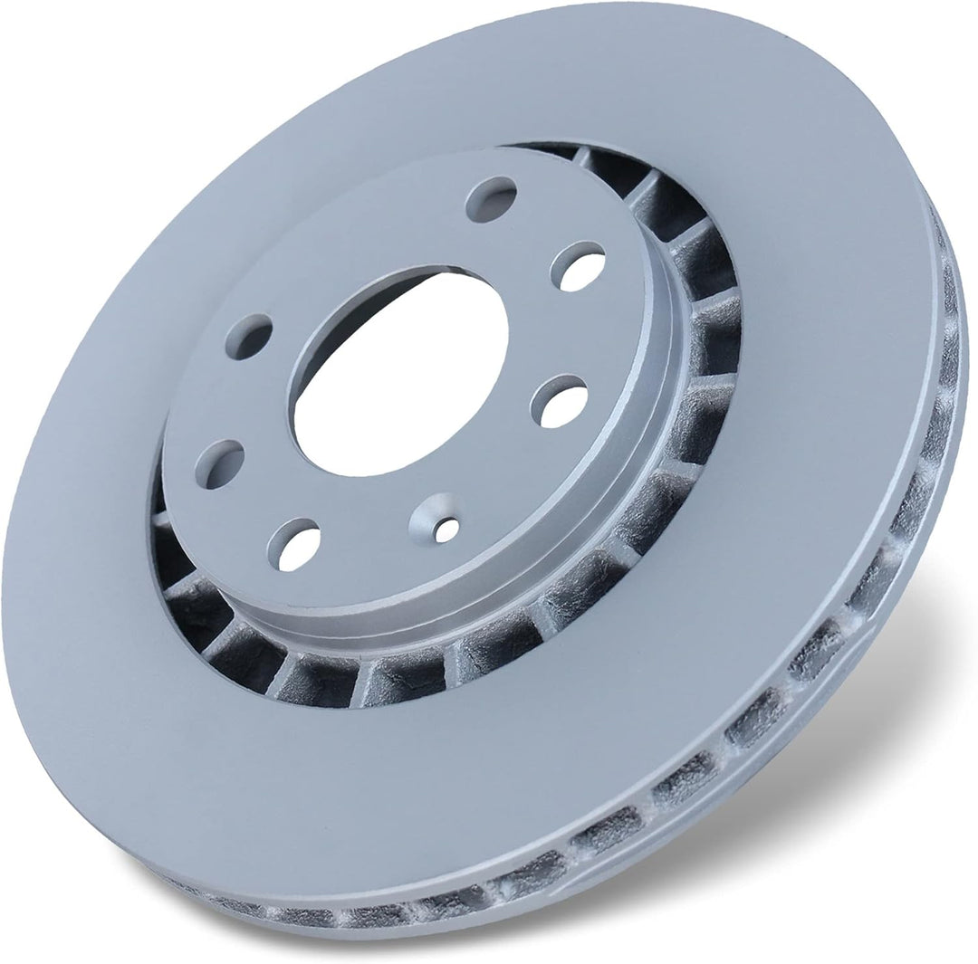 ATE Bremsenset Vorderachse inkl. Bremsscheiben vorne Ø 256 mm belüftet und Bremsbeläge vorne Kompati