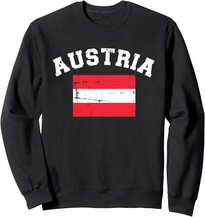 Österreich Flagge Sweatshirt