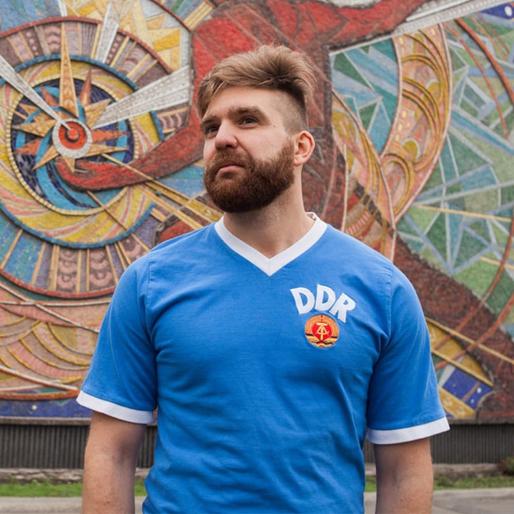 copa Herren DDR World Cup 1974 Retro Football Shirt, DDR World Cup 1974 S Standard, S Standard