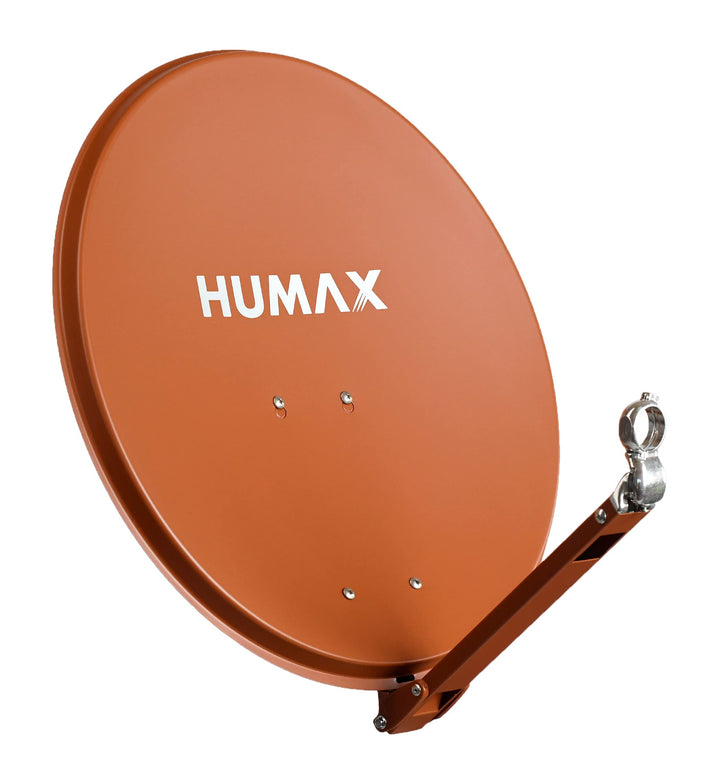 Humax Digital Professional Offset Antenne 75 cm - Farbe: Ziegelrot, E0773 ziegelrot 75 cm, ziegelrot