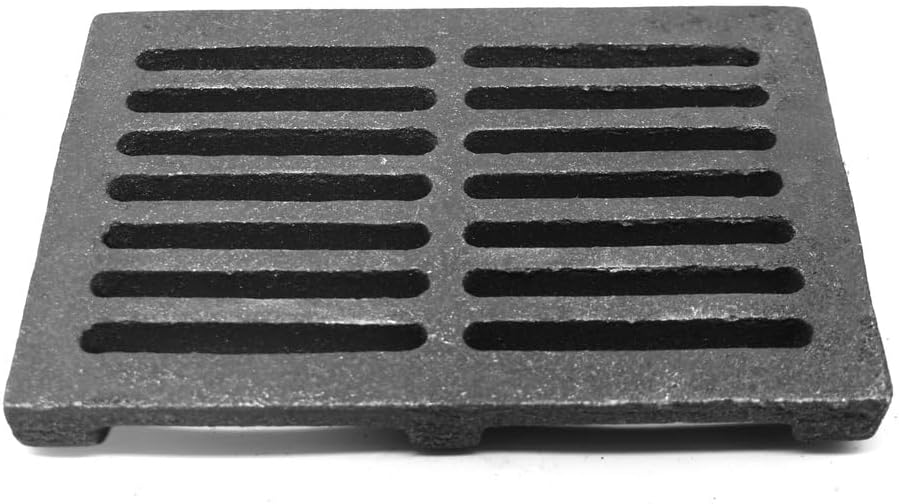 SEZAM 21 x 15 cm Gussrost Ofenrost Ascherost Kaminrost passend Kaminofen Tafelrost Rost Ofengitter K