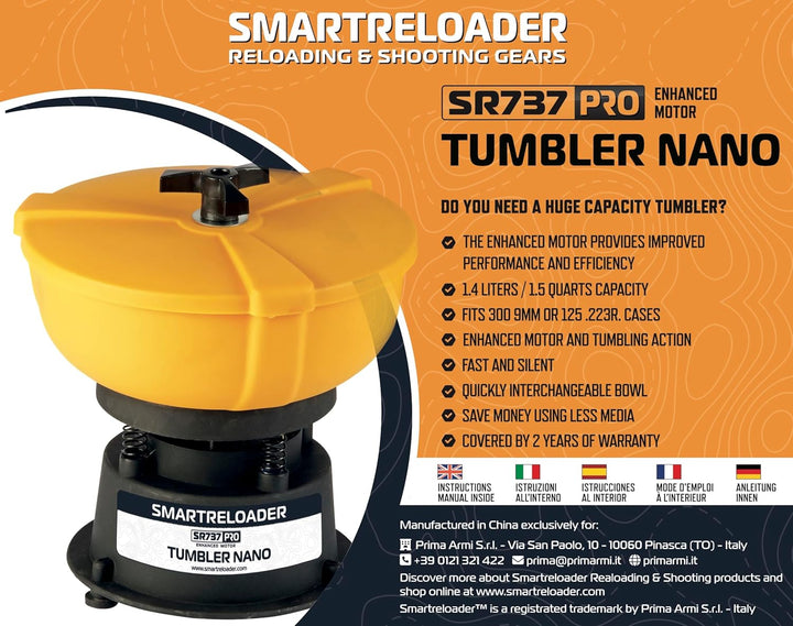 Smartreloader SR737 Nano Pro, Lotion für Knospen, ideal für Jäger, Schützen, Juweliere, Restaurants,