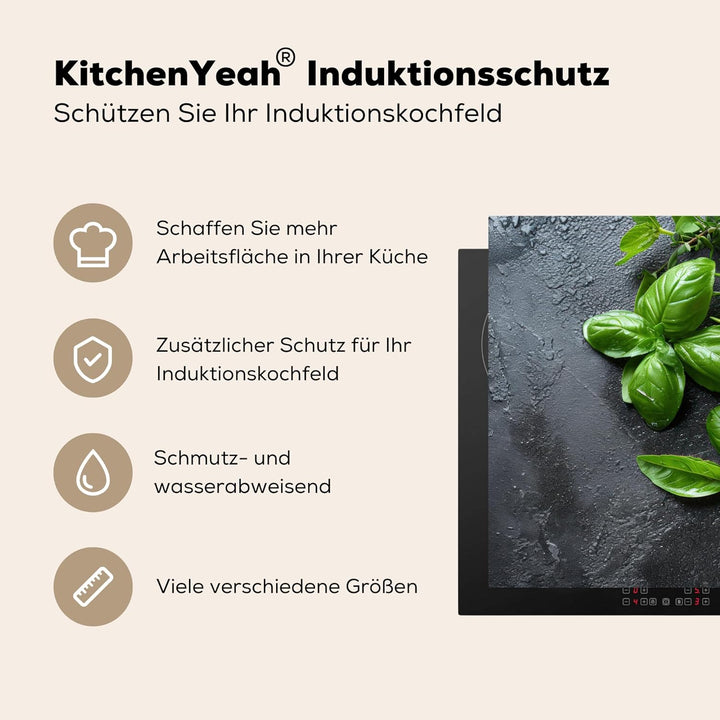 Herdabdeckplatte Einteilig Induktionsmatte Küche Abdeckung Ceranfeld Herd Abdeckplatte Deko Vinyl Ma