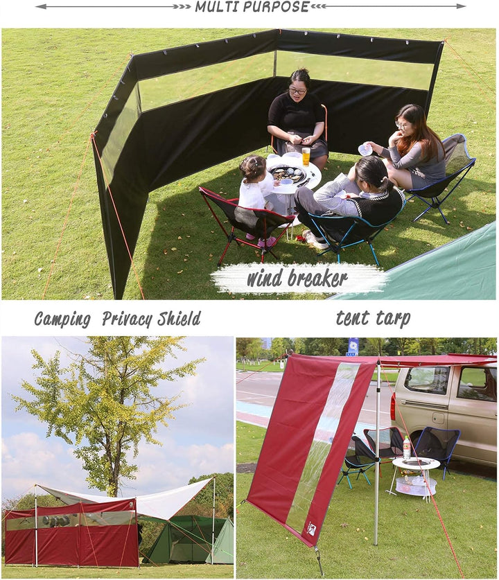 HIKEMAN Camping Windschutz Herd Windschutz - Strand Windschutzscheibe, Sonnenschutz, Winter Outdoor