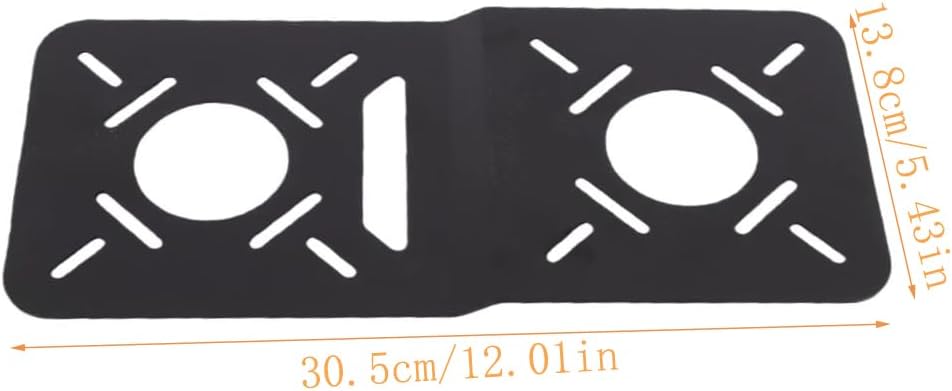 Alide VESA-Adapter-Erweiterungsplatte für Mini-PC usw., 30,80 cm x 13,80 cm x 0,95 cm, Montagehalter