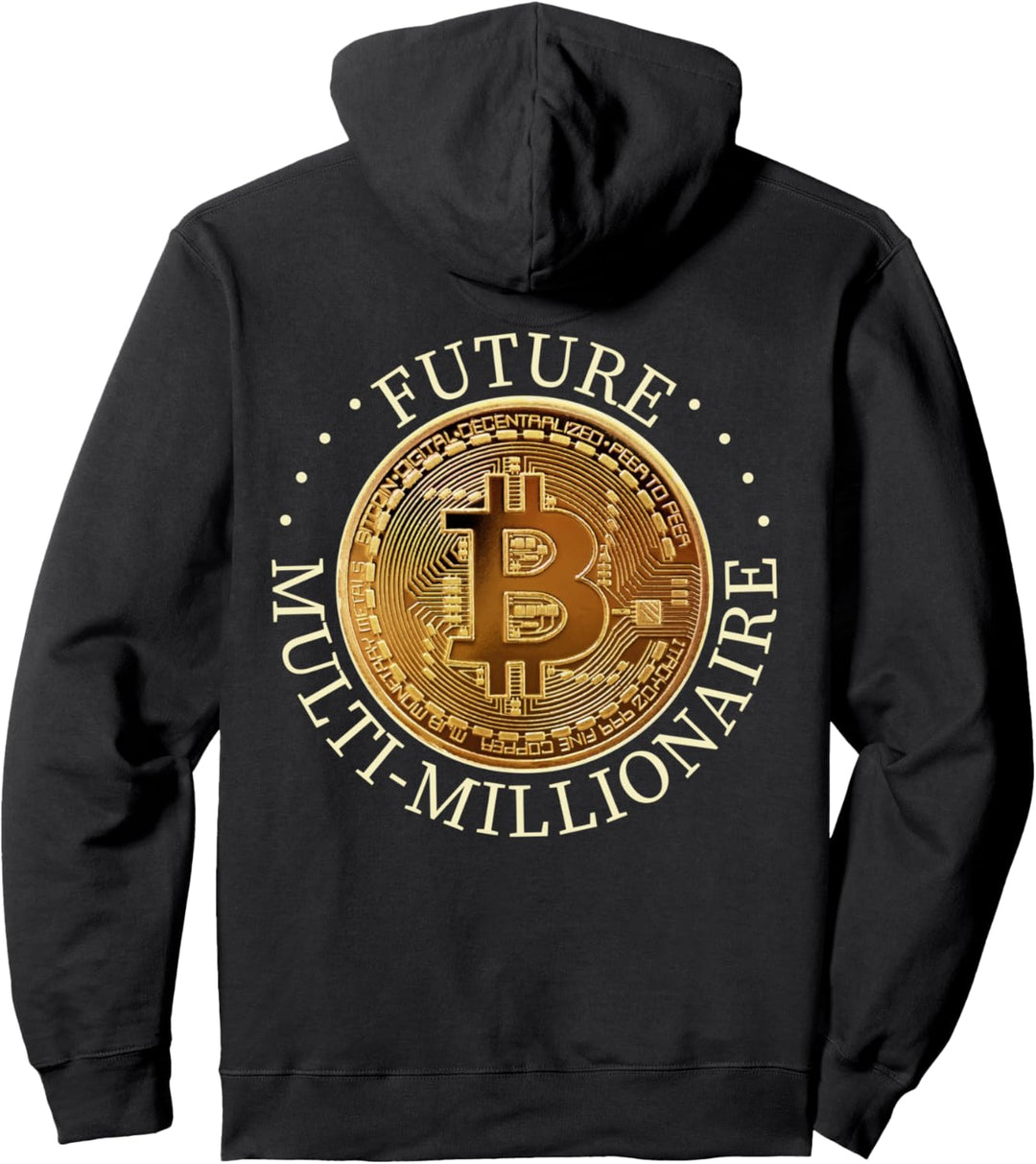 Multi Millionär Bitcoin Pullover Hoodie
