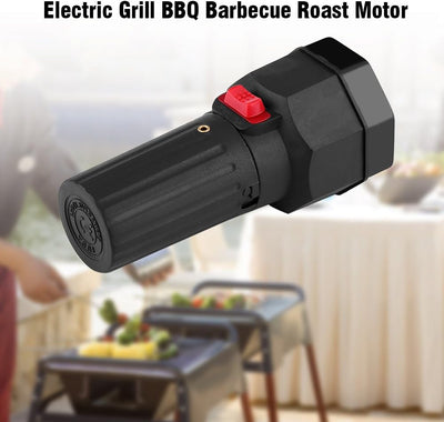 Barbecue Motor 1.5V Batteriebetriebene Black Elektrischer BBQ Grill Motor Batteriemotor Braten Brack