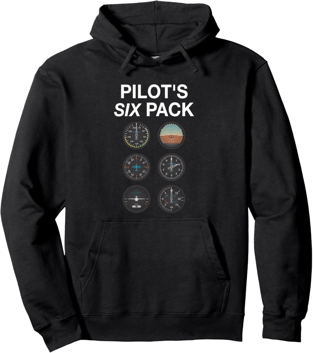 Flugzeugpilot lustige Neuheit Pullover Hoodie