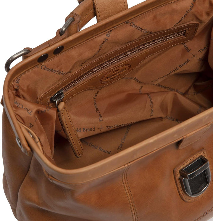The Chesterfield Brand Rachael - Schultertasche Leder 24 cm cognac