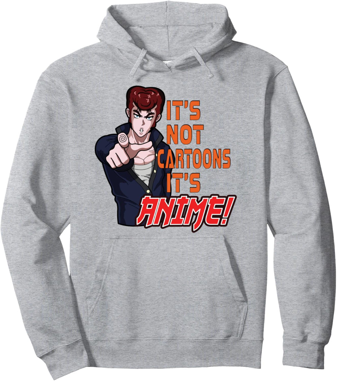 Anime, Herren, Jungen, It's Not Cartoons It's Anime, Manga Funny Pullover Hoodie