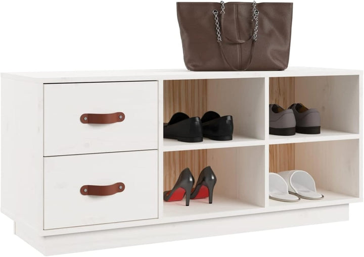 Schuhbank Schuhschrank Schuhregal mit Stauraum Schuhaufbewahrung Möbel Sitzbank Bank mit Schuhablage