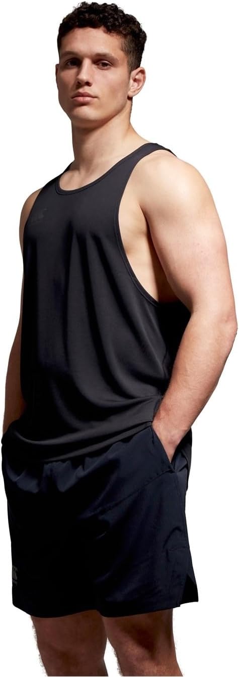 Canterbury Herren Superleichtes Unterhemd Weste S Schwarz/Gunmetal Grey, S Schwarz/Gunmetal Grey