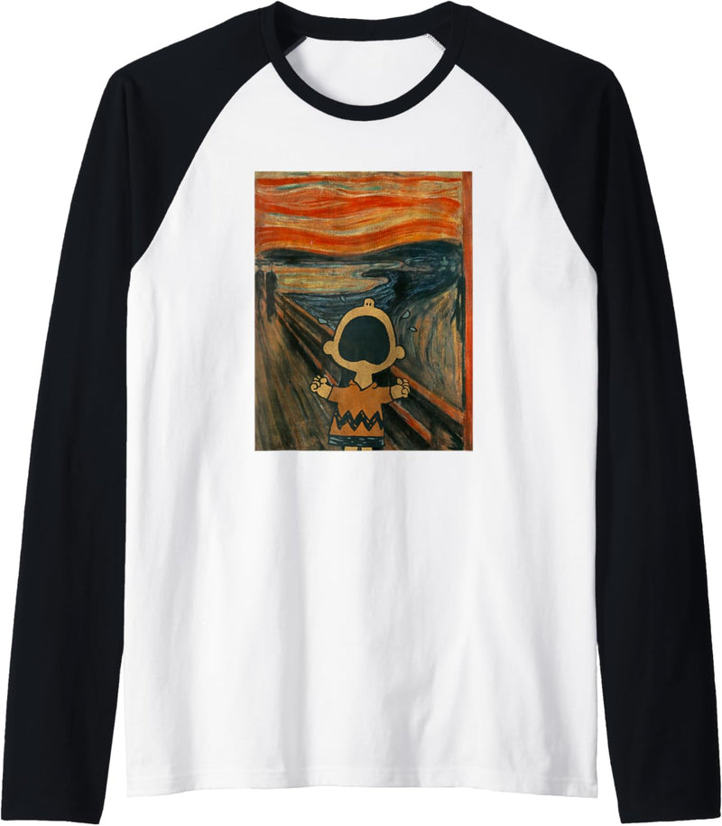 Erdnüsse Charlie Scream Artsy Raglan