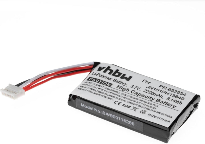 vhbw Akku kompatibel mit JBL Flip 2, Flip II Lautsprecher Boxen Speaker (2200 mAh, 3,7 V, Li-Polymer