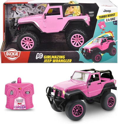 Dickie Toys 251106003 RC Jeep Wrangler, RC SUV Girlmazing, Ferngesteuertes Auto, RC Auto, Spielzeuga