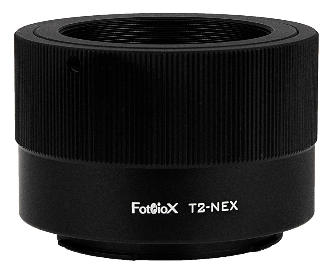 Fotodiox Lens Mount Adapter Compatible with T-Mount (T/T-2) Thread Lenses on Sony E-Mount Cameras T-