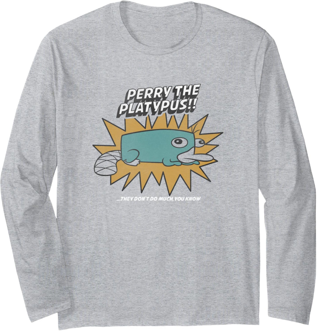 Disney Phineas Und Ferb Perry Das Schnabeltier Langarmshirt