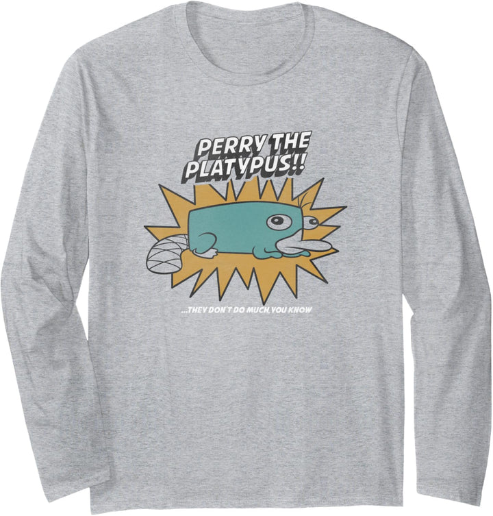 Disney Phineas Und Ferb Perry Das Schnabeltier Langarmshirt