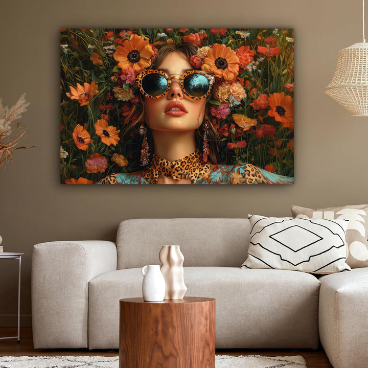 MuchoWow© Leinwandbild Gross 120x80 cm XXL Dekoration Wohnzimmer Bilder Pictures Wall Decoration Liv
