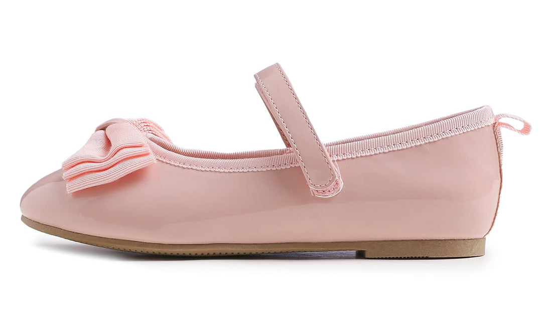 Feversole Girls Cute Dress, Mädchen süsses Kleid Mary Jane Schuhe weiche Party Urlaub Ballerinas 31