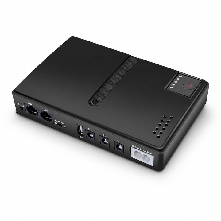 UPS Battery Backup, 15 V 24 V POE 5V 9V 12 V Unterbrechungsfreier Stromversorgung, USB 18W Ausgangss