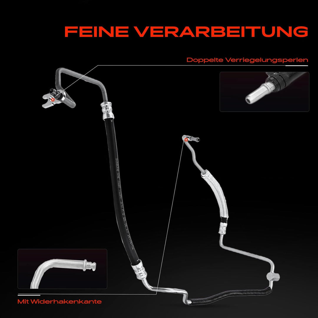 Frankberg Servolenkung Schlauch Kompatibel mit Saxo S0 S1 1.0L-1.6L 1996-2004 206 SW 2E/K 1.1L-1.6L
