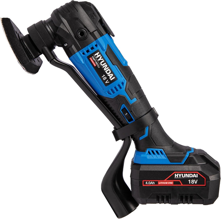 HYUNDAI Akku Multifunktionswerkzeug CMT1801LI, Multitool, Oszillationssäge, Vibrationssäge mit div.