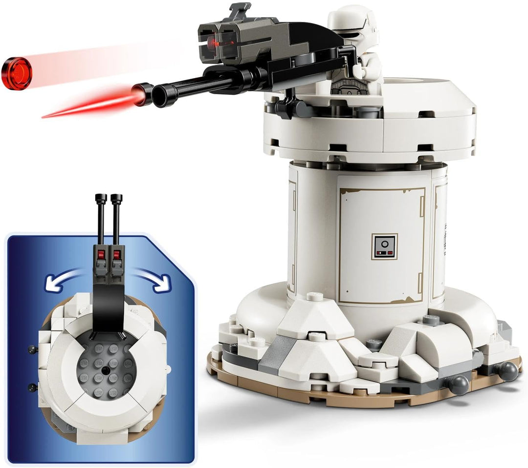LEGO Star Wars 75444 Angriff des AT-RT - Modellbau mit imperialem Walker, Turm, Mandalorianer Minifi