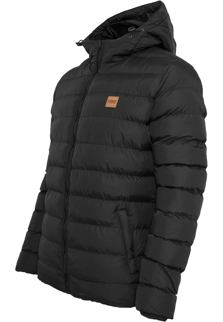 Urban Classics Herren Jacke Basic Bubble Jacket, Winterjacke für Männer mit Kapuze, in vielen Farben