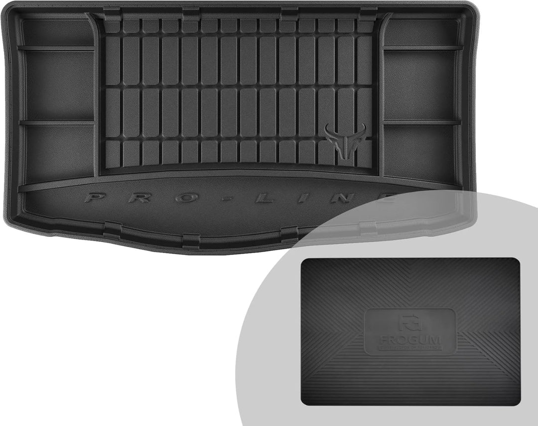FROGUM ProLine 3D Gummimatte Exklusive Auto Kofferraummatte Kofferraumwanne für Kia Picanto III ab 2