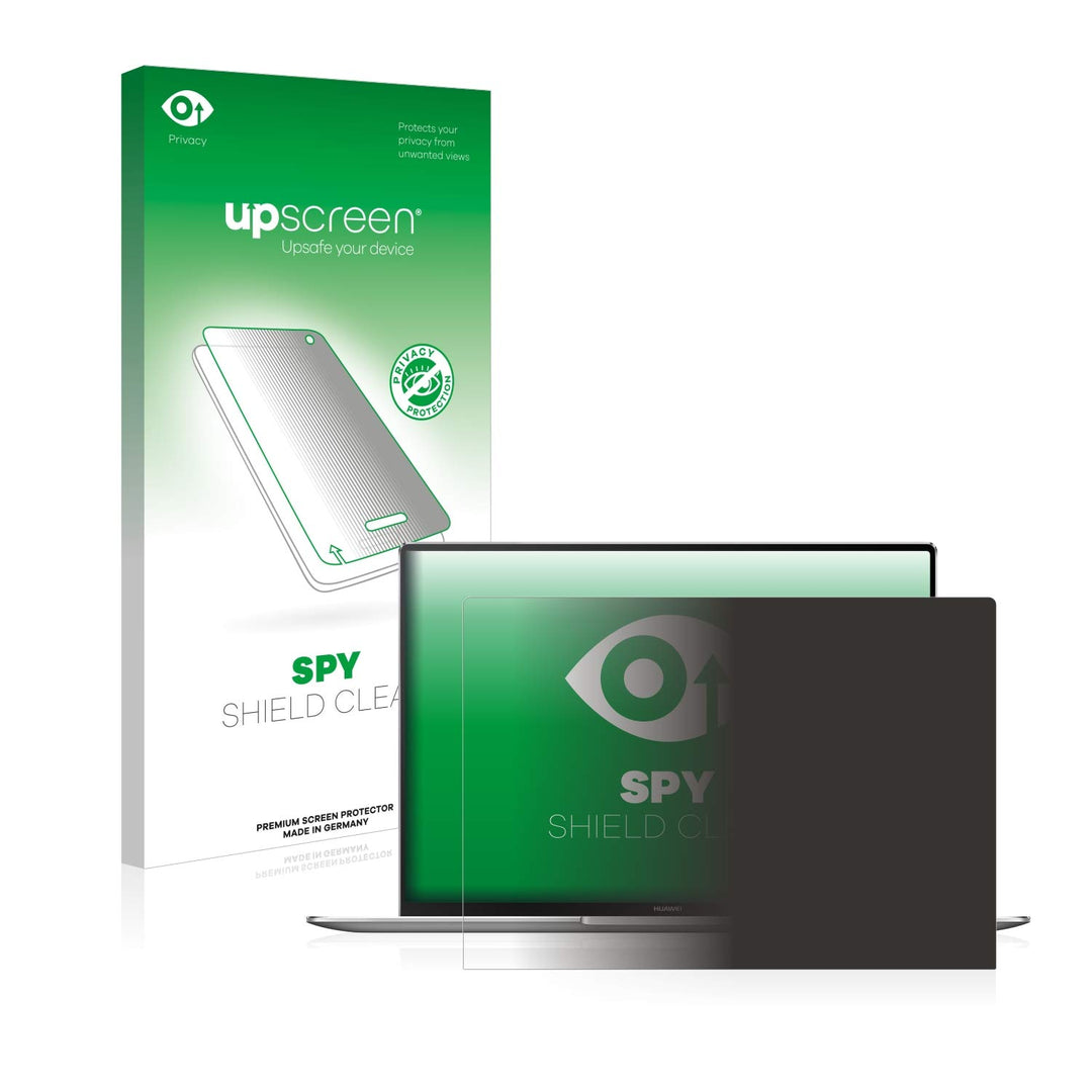 upscreen Anti-Spy Blickschutzfolie für Huawei MateBook X Pro 2021 Privacy Screen Displayschutz-Folie