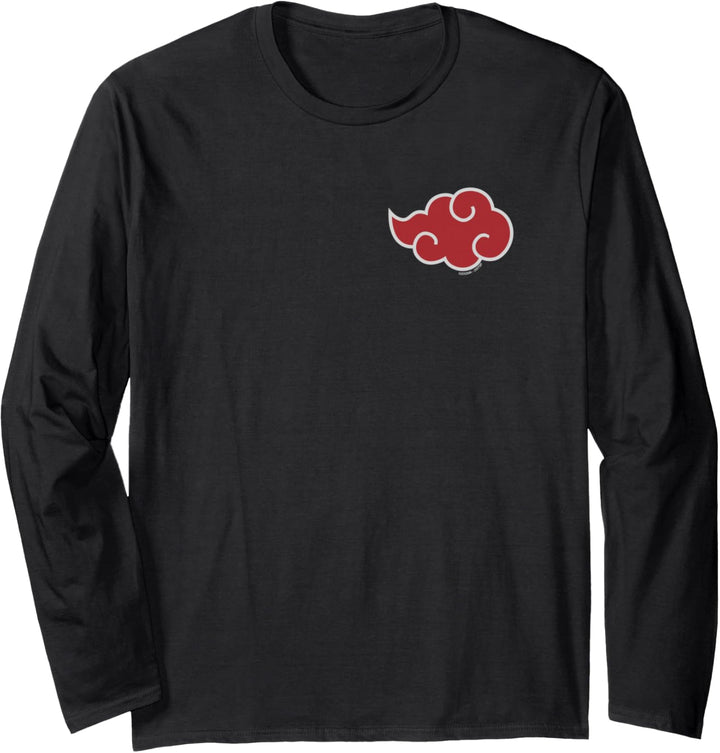 Naruto Shippuden Akatsuki Cloud Langarmshirt