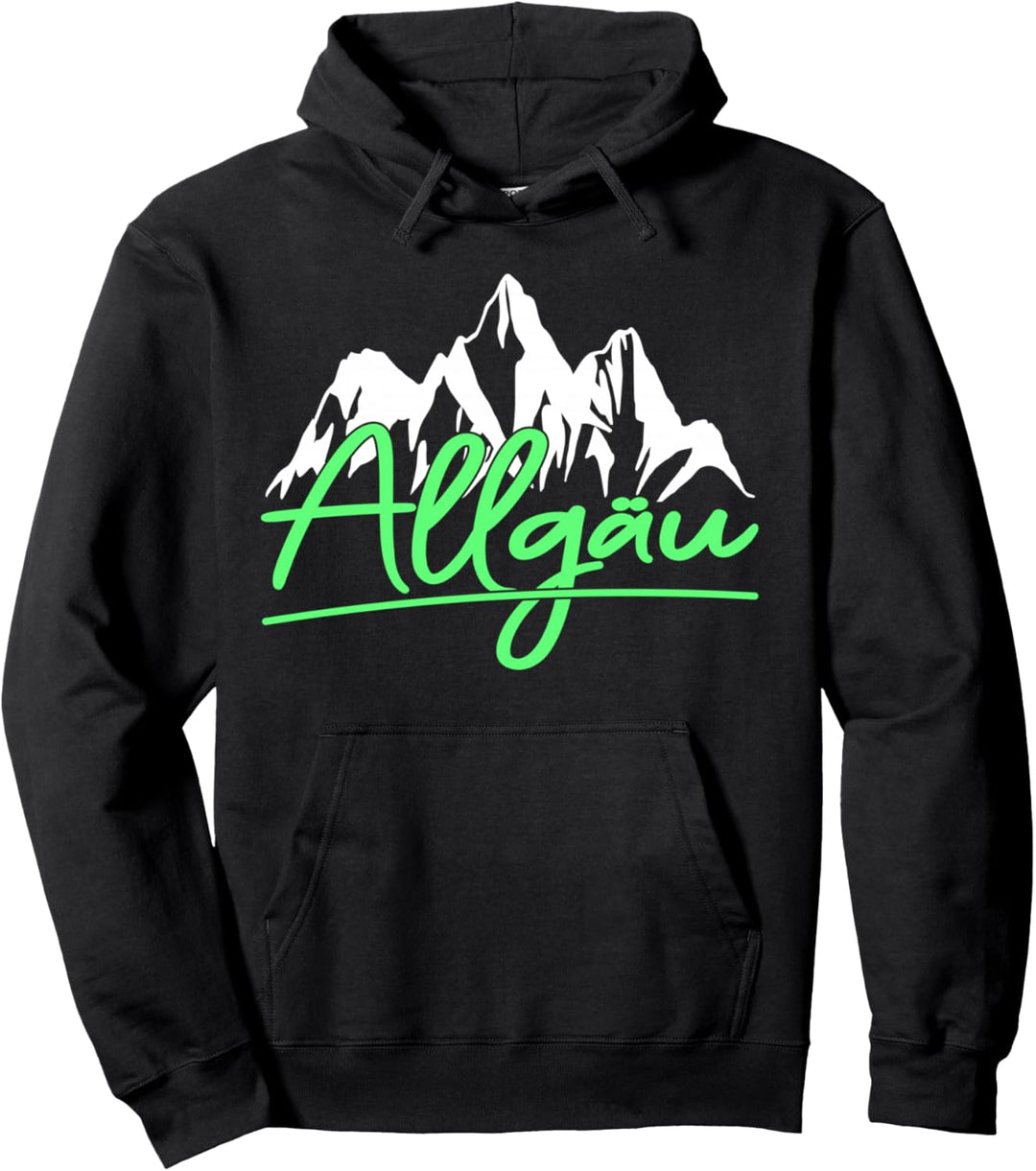 Allgäu Berge Wandern Klettern Pullover Hoodie