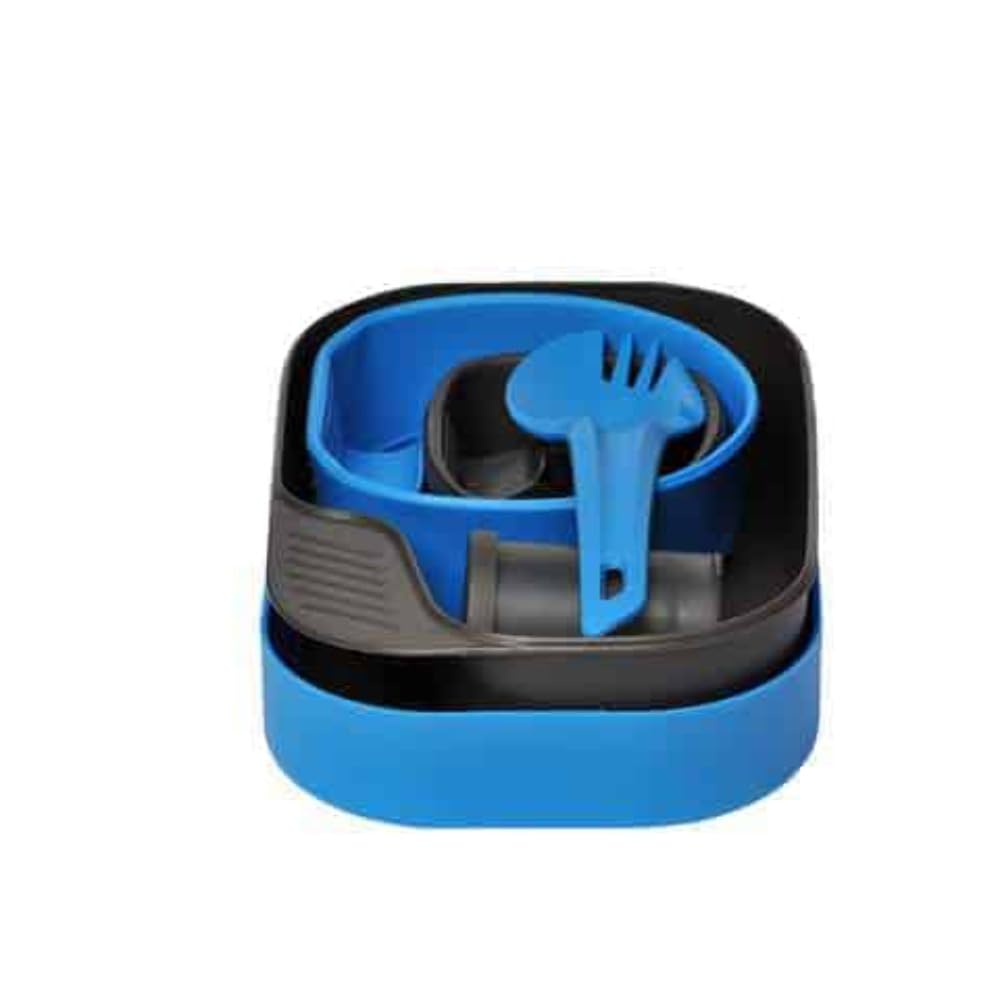 Wildo Camp-A-Box Complete Essgeschirr, Light Blue