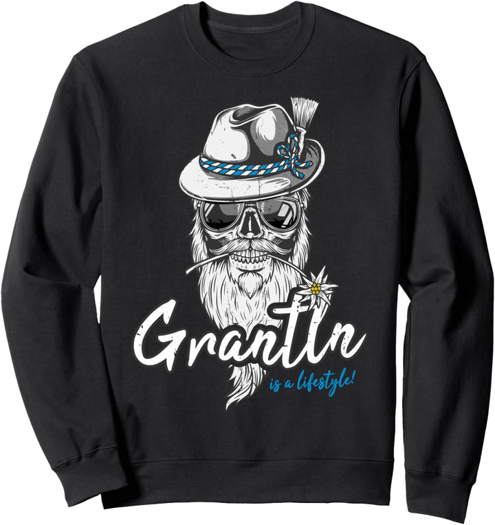 Grantln is Lifestyle Grantler Trachtenshirt Herren Trachten Sweatshirt