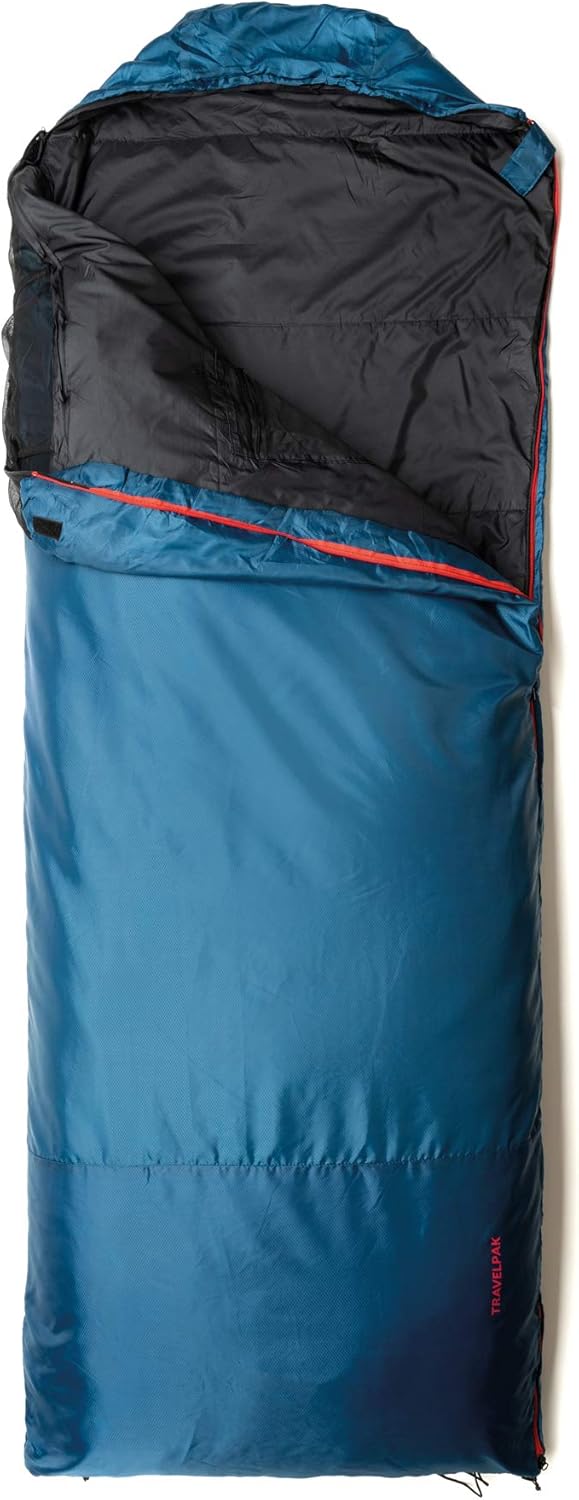 Snugpak Travelpak 1 Schlafsack für den Aussenbereich, integriertes Moskitonetz, antibakteriell Einhe