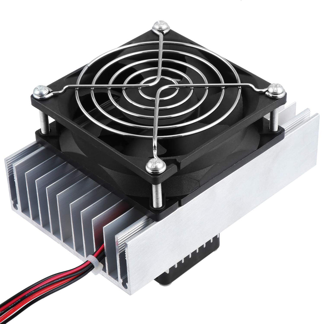 HSEAMALL Thermoelektrisches Peltier-Kühlsystem mit Halbleiter-Kühlsystem, 12 V, Gleichstrom, Leitmod