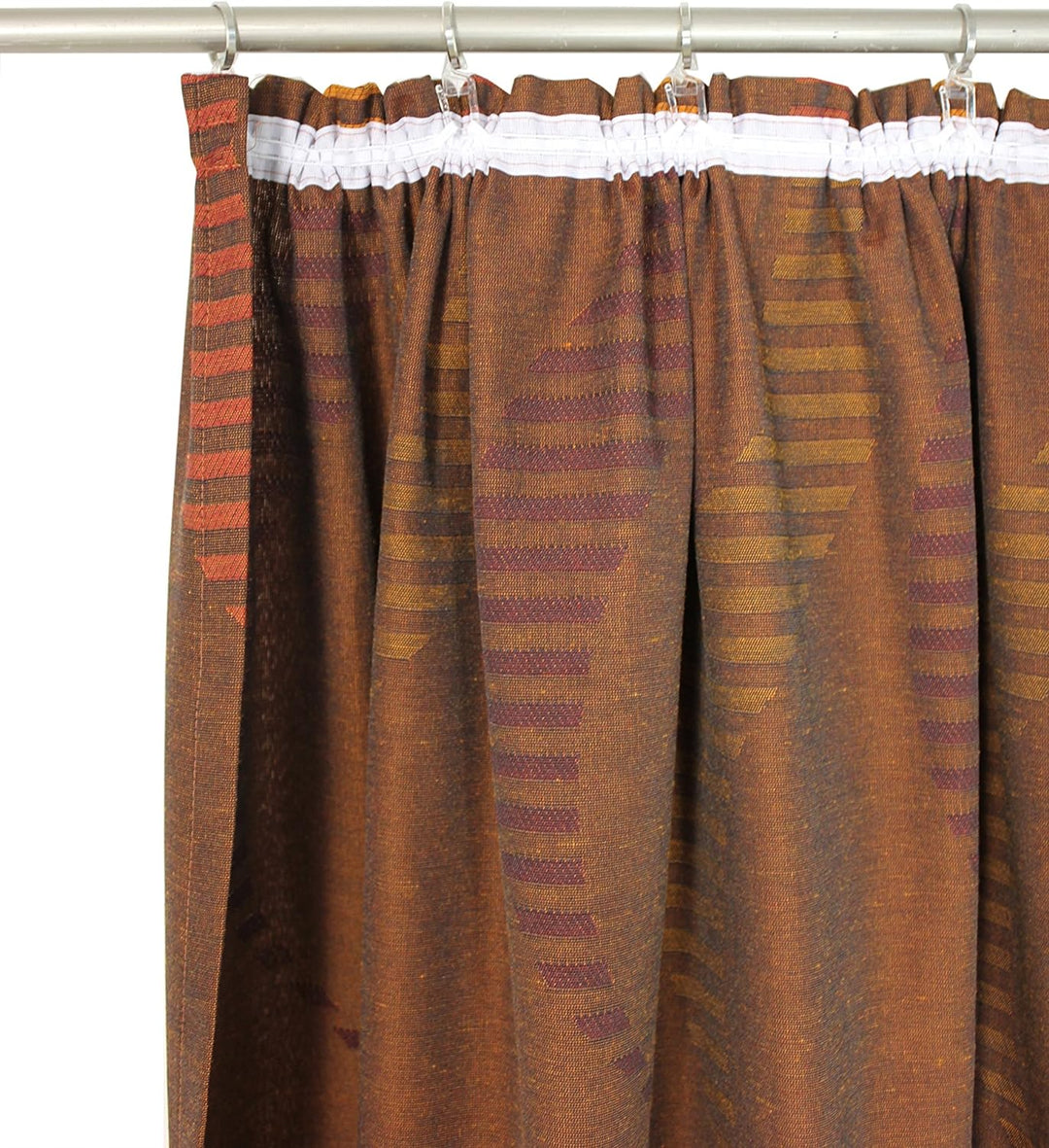 Wirth Fertigschal Lupara mit Kräuselband, Polyester, Rot, 150 x 132 cm Rot 150 x 132 cm, Rot 150 x 1