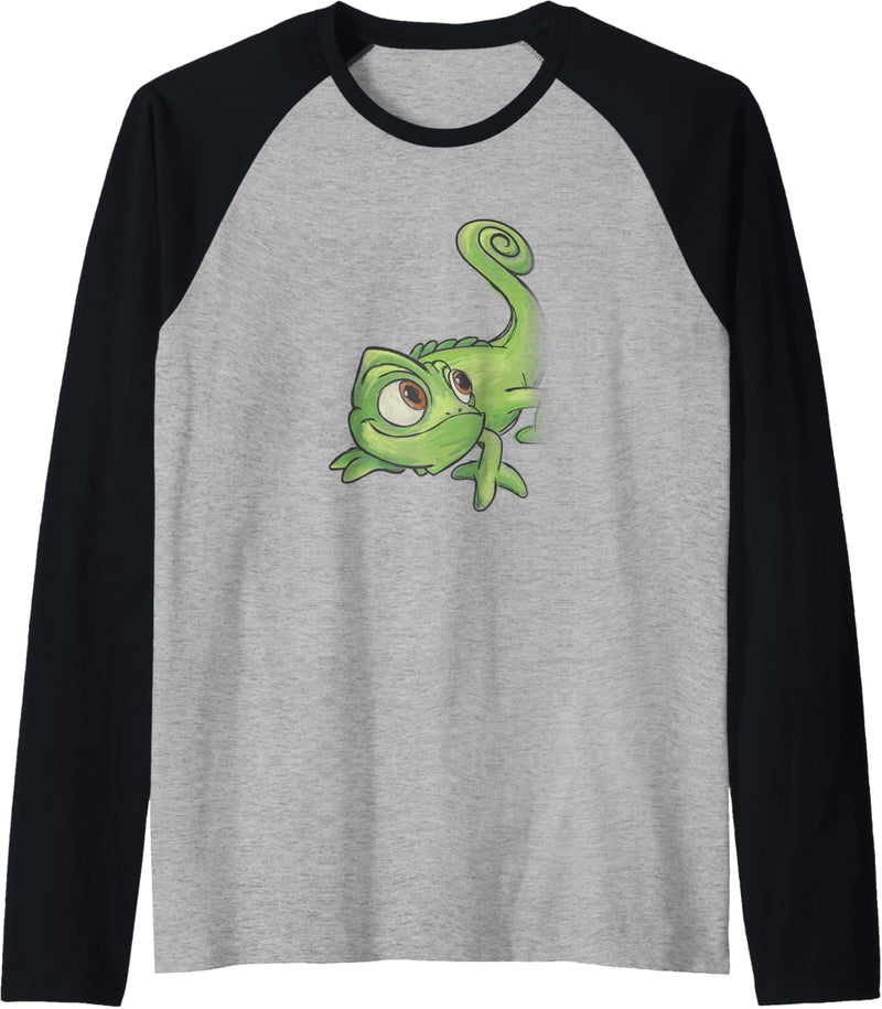 Disney Tangled Pascal Sketch Raglan