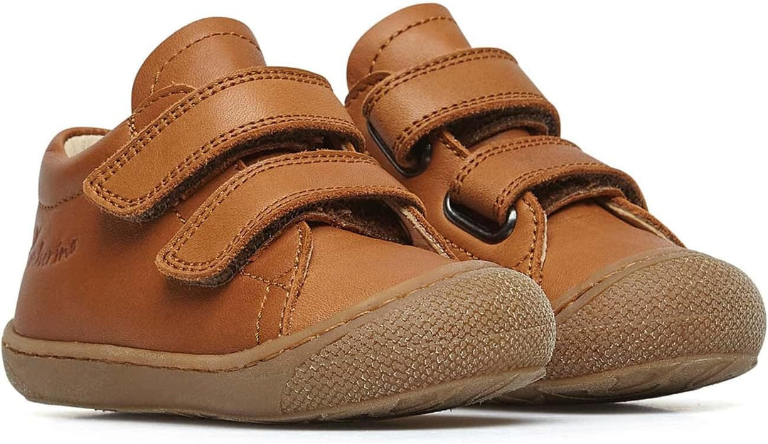 Naturino Lauflernschuhe aus Nappaleder 17 EU Braun, 17 EU Braun
