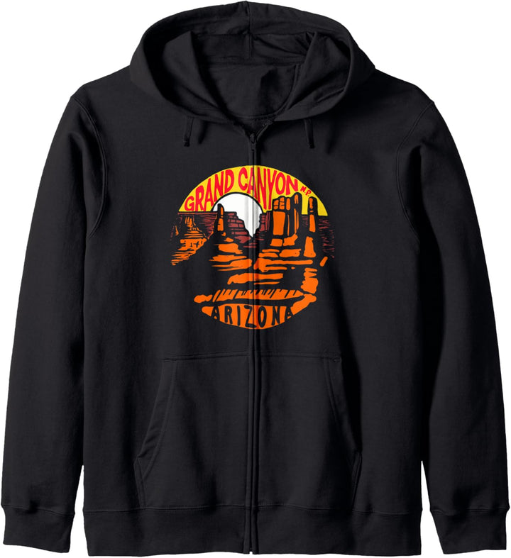 Grand Canyon National Park Arizona Vintage Hiking Eighties Kapuzenjacke