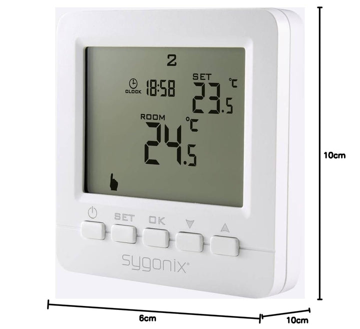 Sygonix SY-4500818 Raumthermostat Unterputz Wochenprogramm 1 St.
