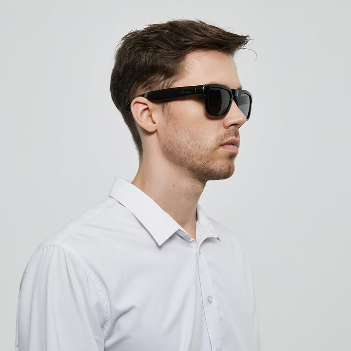OhO sunshine wasserdichte Audio Sonnenbrille, Bluetooth Kopfhörer Sonnenbrille zum Hören von Musik u