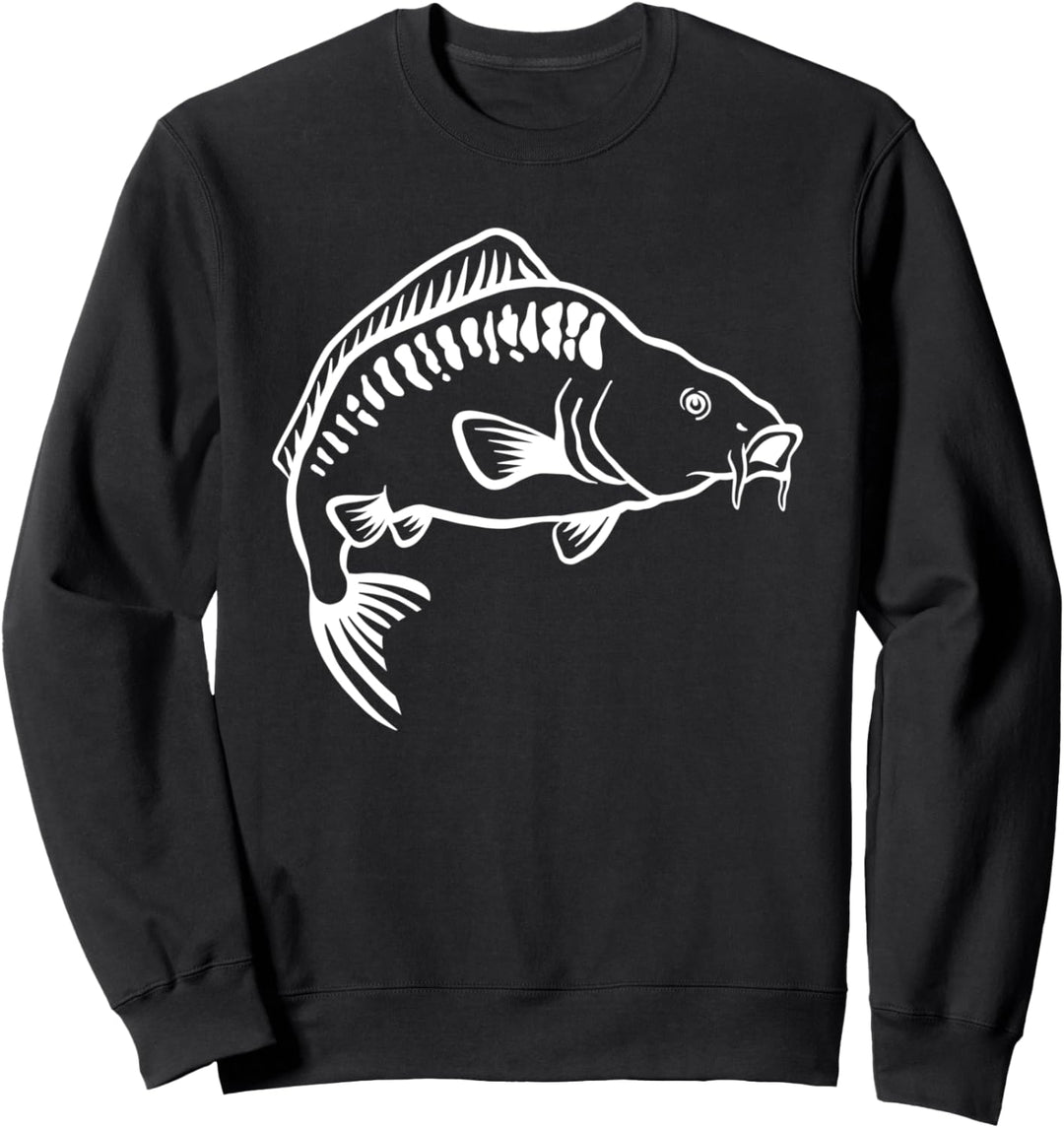 Karpfen Angeln Sweatshirt