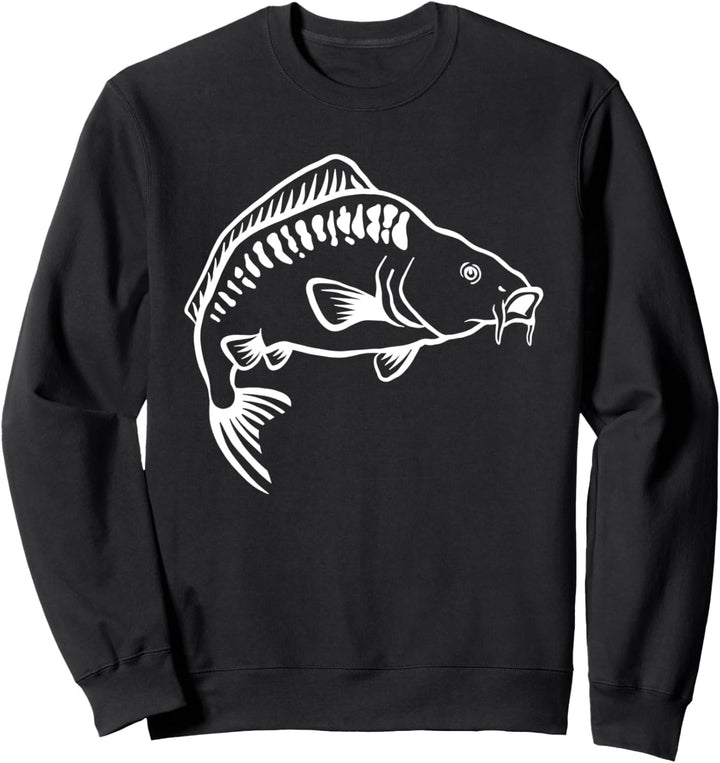 Karpfen Angeln Sweatshirt
